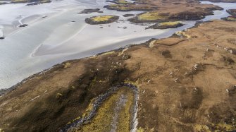 Oblique aerial view