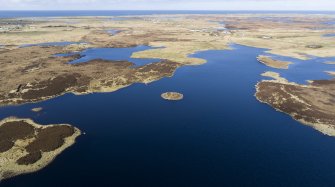 Oblique aerial view