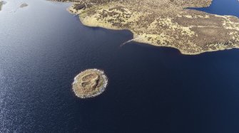 Oblique aerial view
