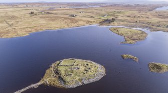 Oblique aerial view