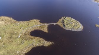 Oblique aerial view