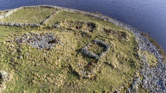 Oblique aerial view