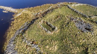 Oblique aerial view