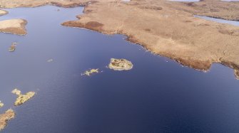 Oblique aerial view