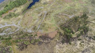 Oblique aerial view