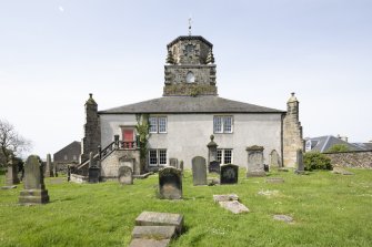 East elevation of Burntisland Parish Church, from east.