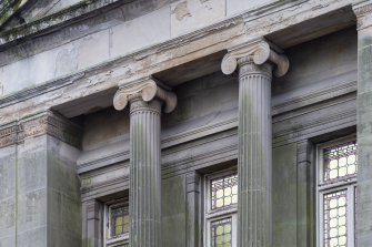 Detail of Ionic Columns on north east front