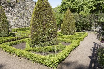 Second knot garden from south east.