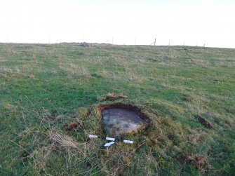 Digital photograph of panel to south-east, from Scotland's Rock Art project, Hill of Avochie, 3, Perth And Kinross