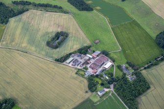 Oblique aerial view