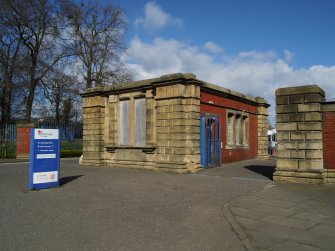 Site photograph, Gatehouse, Granton Gasworks, Edinburgh, Scotland