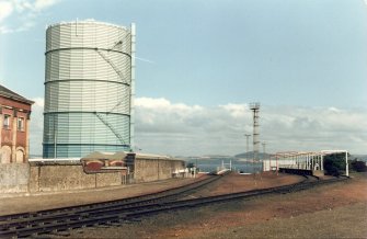 Site photograph, Granton sidings 1, Granton Gasworks, Edinburgh, Scotland