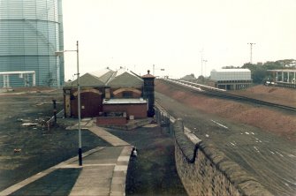 Site photograph, Granton sidings 3, Granton Gasworks, Edinburgh, Scotland