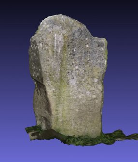 Snapshot of 3D model, from Scotland's Rock Art project, Whitefield, 'Yarrow Stone', Scottish Borders, The
