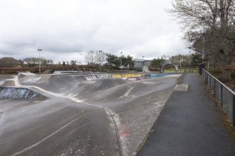 Skate Park.  General view from north.
