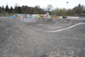 Skate Park.  View from south.