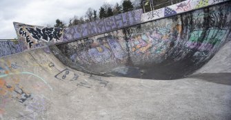 Skate Park.  View of north bowl.
