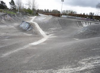 Skate Park.  View from west.