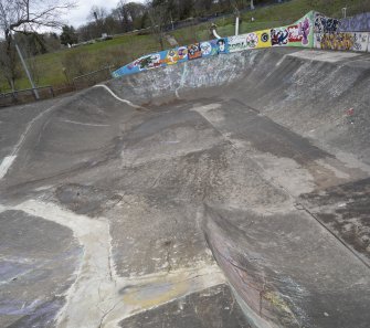 Skate Park.  View from south east.