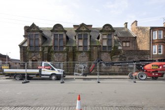 Whiteinch Burgh Halls.  View from north.