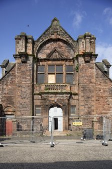 Whiteinch Burgh Halls. East elevation.