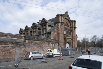Whiteinch Burgh Halls.  View from south.