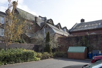 Whiteinch Burgh Halls.  General view from west.