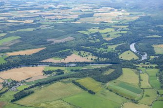 Oblique aerial view