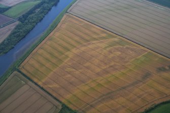 Oblique aerial view