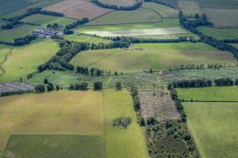 Oblique aerial view