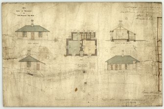 Northcliff gate lodge.
Plans, sections and elevations.