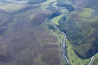 Oblique aerial view