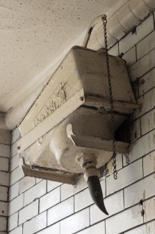 Cell block first floor Corridor Detail of Shanks WC cistern