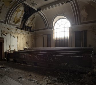 East Range First Floor Courtroom looking east