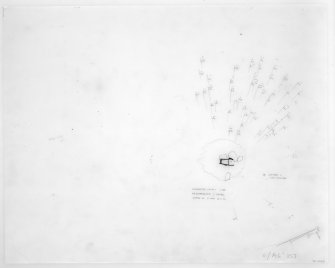 Survey drawing; Ardmarnock chambered cairn.