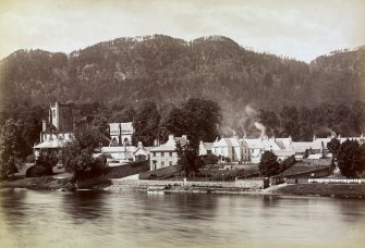 PHOTOGRAPH ALBUM NO 109: G.M. SIMPSON OF AUSTRALIA'S ALBUM
Page 28/2		Dunkeld, Dunkeld Cathedral.
View of Cathedral across River Tay from South-East.