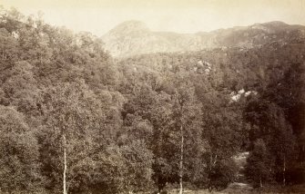 Page 6/2. The Trossachs and Ben A'an looking west.
PHOTOGRAPH ALBUM NO: 109   :  G.M. SIMPSON OF AUSTRALIA'S ALBUM