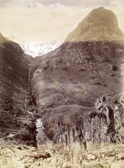 Page 34/1 Glencoe from - Bridge of the three Waters
Photograph Album 109  GM Simpson of Australia's Album