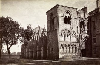 Page 41:  "Edinburgh -Holyrood Chapel". General view of Holyrood Abbey from North West
PHOTOGRAPH ALBUM NO 109: G.M. SIMPSON OF AUSTRALIA'S ALBUM