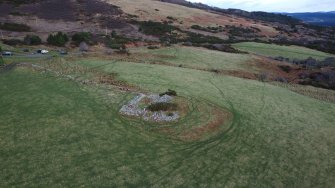 Oblique aerial view