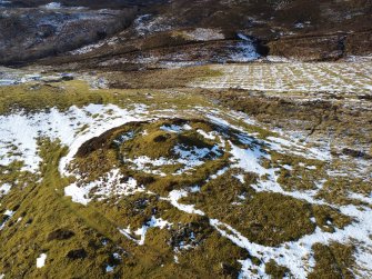 Oblique aerial view