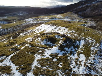 Oblique aerial view