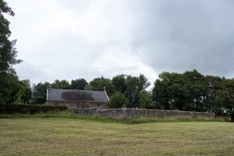 Careston Parish Church.  General view from south west.