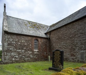 Careston Parish Church.  View from north east.