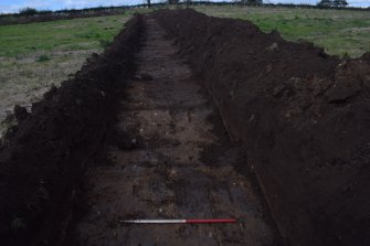 Evaluation photograph, Trench 5, Lainshaw Stables, Stewarton, East Ayrshire