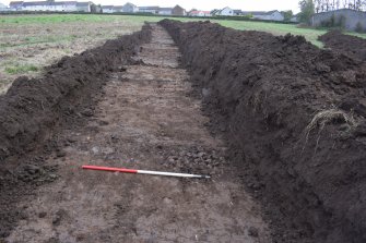 Evaluation photograph, Trench 39, Lainshaw Stables, Stewarton, East Ayrshire