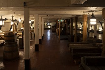 Interior. Lower Deck. General view looking towards bow
