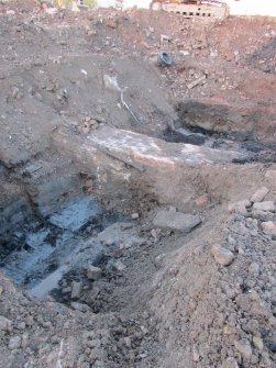 Excavation photograph, Mid  excavation shots of Area B, 396-410 Gorgie Road, Edinburgh