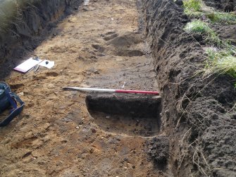 Evaluation photograph, Modern Pit [001], Ness Gap, Fortrose, Highland