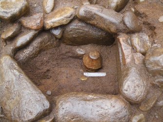 Evaluation photograph, Vessel in situ, Ness Gap, Fortrose, Highland